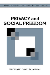 Front cover_Privacy and Social Freedom