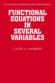 Front cover_Functional Equations in Several Variables