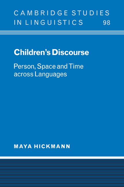 Couverture_Children's Discourse