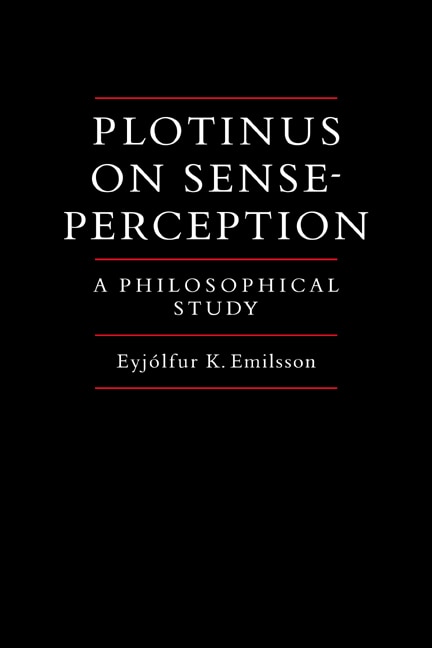 Couverture_Plotinus on Sense-Perception