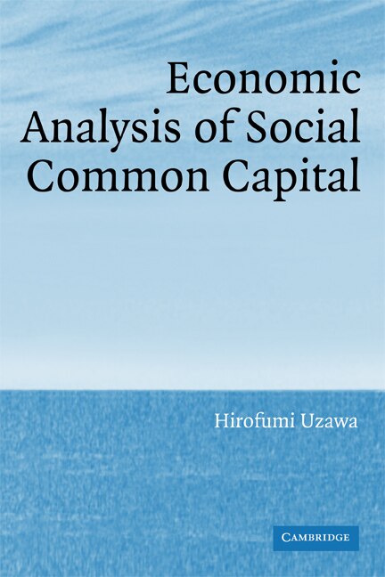 Couverture_Economic Analysis of Social Common Capital