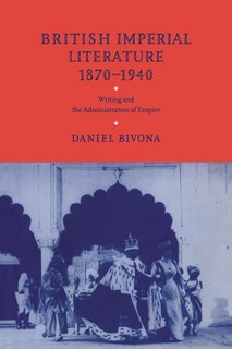 Couverture_British Imperial Literature, 1870–1940