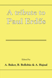 Front cover_A Tribute to Paul Erdos