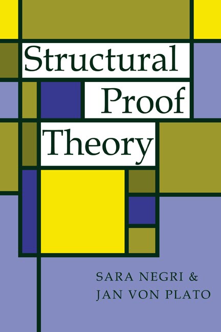 Couverture_Structural Proof Theory