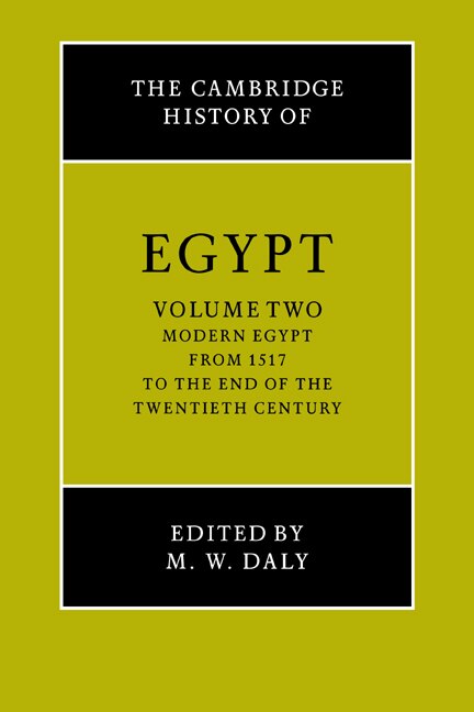 Front cover_The Cambridge History of Egypt