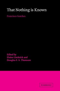 Front cover_That Nothing is Known