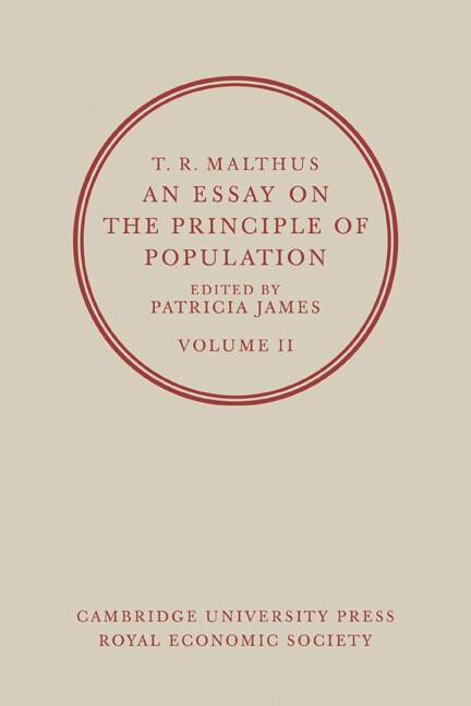 Couverture_T. R. Malthus, An Essay on the Principle of Population: Volume 2