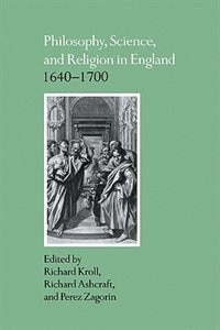 Front cover_Philosophy, Science, and Religion in England 1640–1700