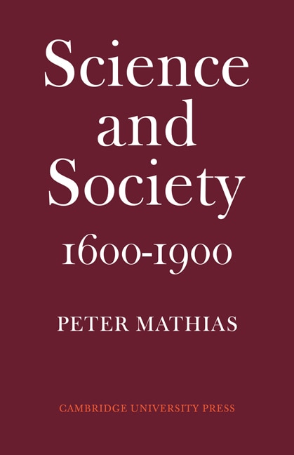 Couverture_Science and Society 1600&ndash;1900