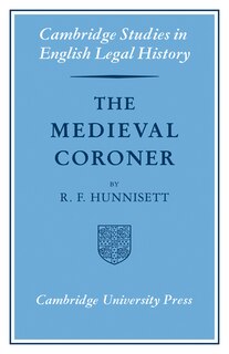 Front cover_The Medieval Coroner