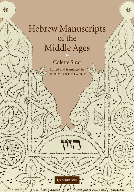 Front cover_Hebrew Manuscripts of the Middle Ages