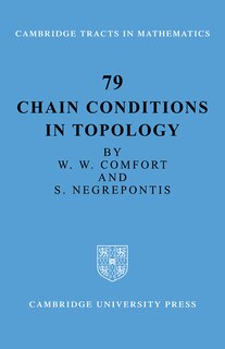 Front cover_Chain Conditions in Topology