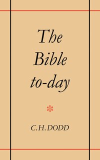 Couverture_The Bible To-day