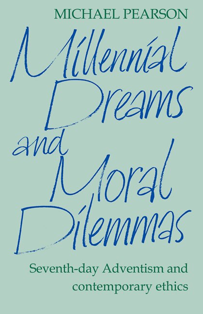 Front cover_Millennial Dreams and Moral Dilemmas