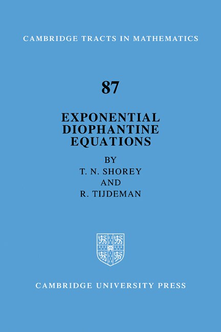 Front cover_Exponential Diophantine Equations
