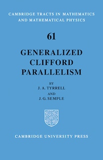 Front cover_Generalized Clifford Parallelism