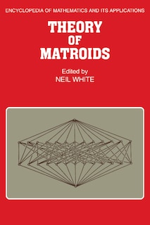 Couverture_Theory of Matroids