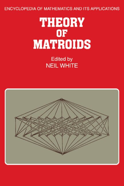 Couverture_Theory of Matroids