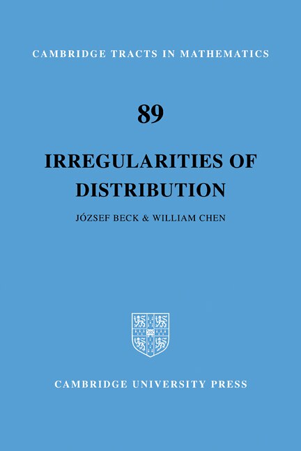 Front cover_Irregularities of Distribution
