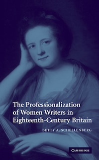 Couverture_The Professionalization of Women Writers in Eighteenth-Century Britain