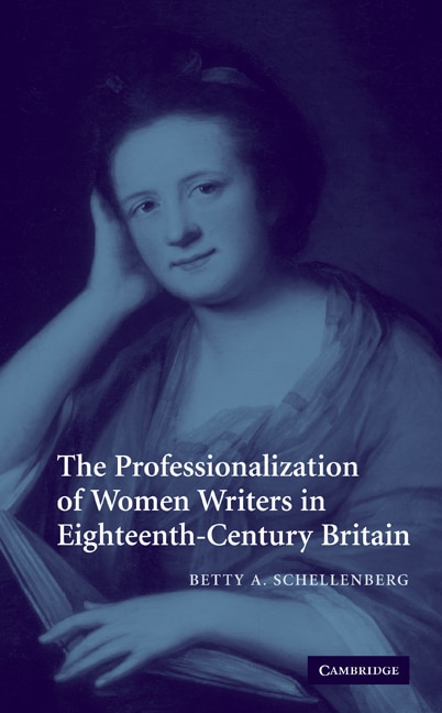 Couverture_The Professionalization of Women Writers in Eighteenth-Century Britain