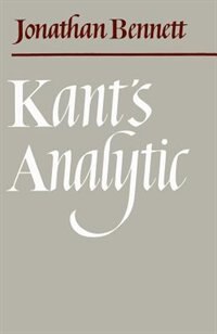 Front cover_Kant's Analytic