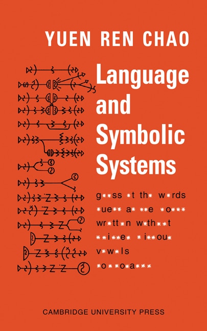 Front cover_Language and Symbolic Systems