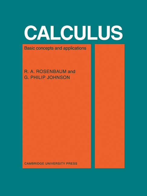Front cover_Calculus