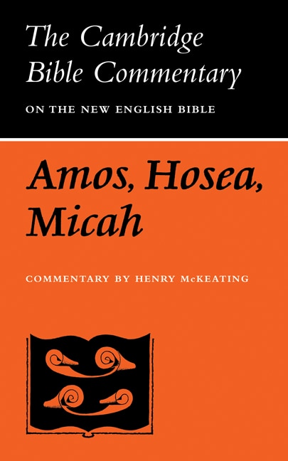 Front cover_The Books of Amos, Hosea, Micah
