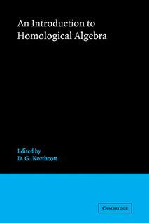 Couverture_An Introduction to Homological Algebra