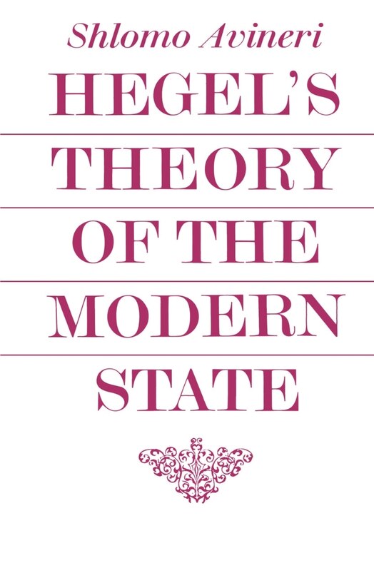 Front cover_Hegel's Theory Of The Modern State