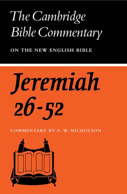 Front cover_The Book Of The Prophet Jeremiah, Chapters 26-52