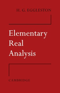 Front cover_Elementary Real Analysis