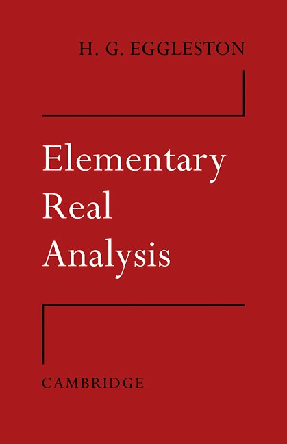 Front cover_Elementary Real Analysis
