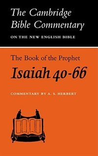 Couverture_The Book of the Prophet Isaiah, Chapters 40-66