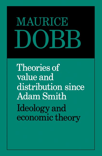 Front cover_Theories of Value and Distribution since Adam Smith