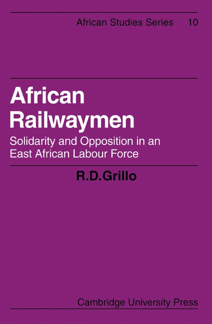 Front cover_African Railwaymen