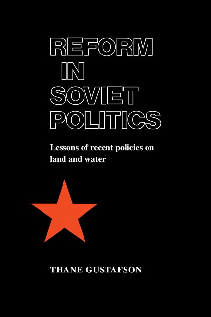 Front cover_Reform in Soviet Politics