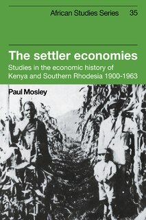 Front cover_The Settler Economies
