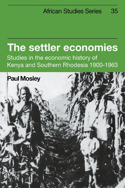 Front cover_The Settler Economies