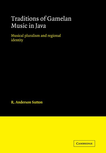 Front cover_Traditions of Gamelan Music in Java