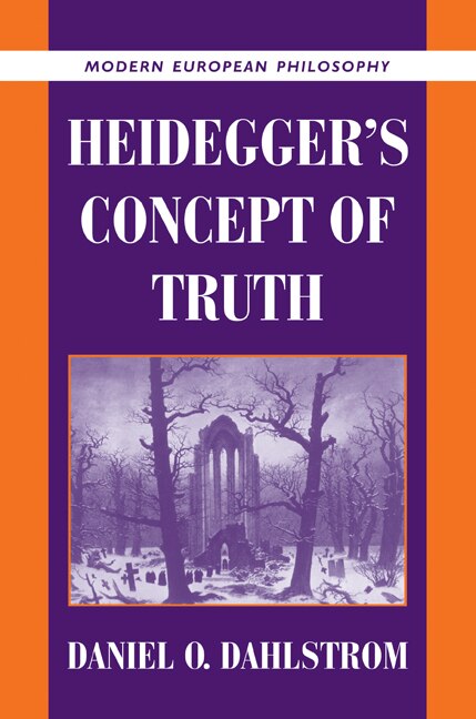 Couverture_Heidegger's Concept Of Truth
