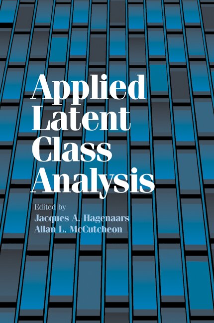 Couverture_Applied Latent Class Analysis