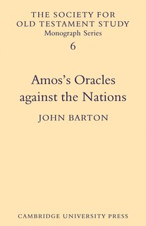 Front cover_Amos's Oracles Against The Nations