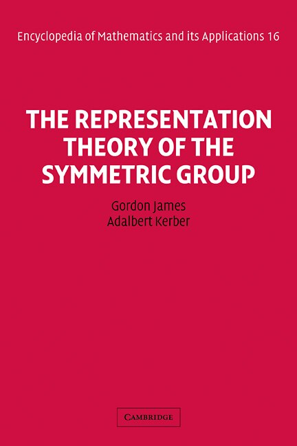Front cover_The Representation Theory of the Symmetric Group