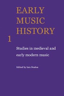 Front cover_Early Music History