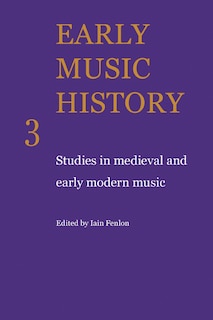 Front cover_Early Music History