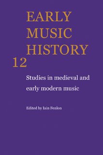 Couverture_Early Music History