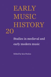 Couverture_Early Music History