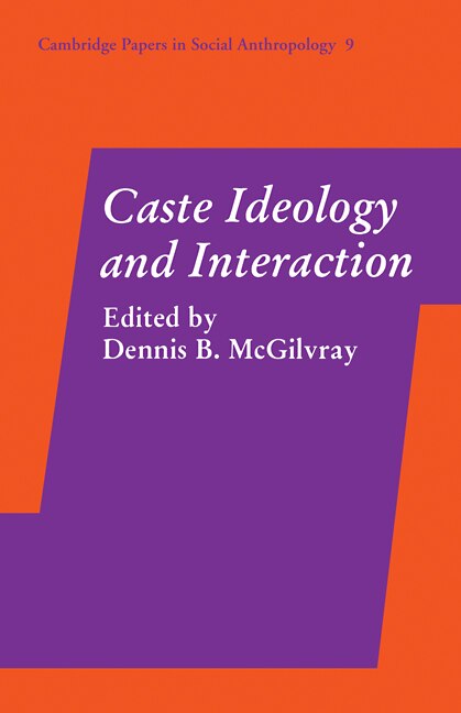 Front cover_Caste Ideology and Interaction